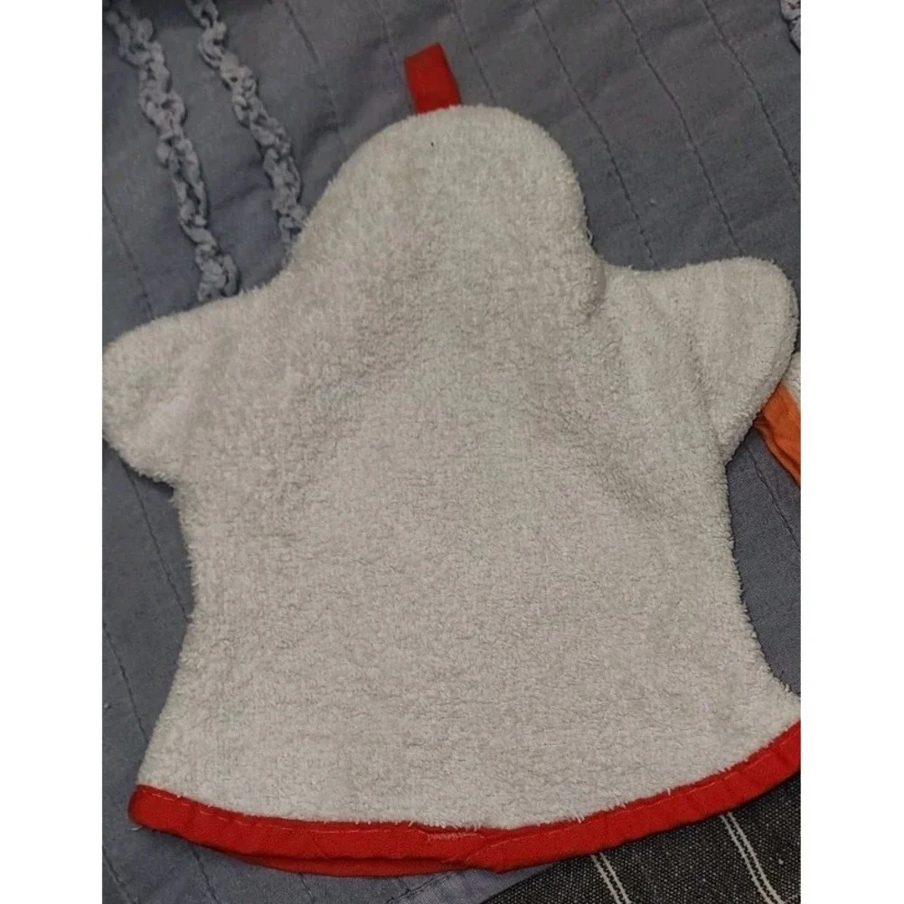 Vintage Sesame Street Bath Mitt Puppets Monster Big Bird Bert Ernie Rare Baby